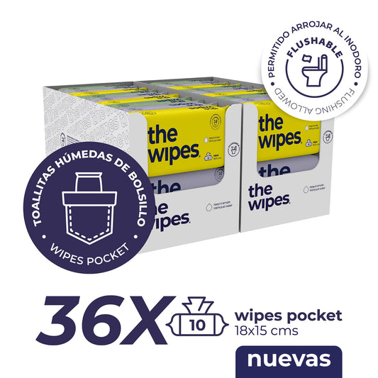 packs — the wipes® pocket 36un